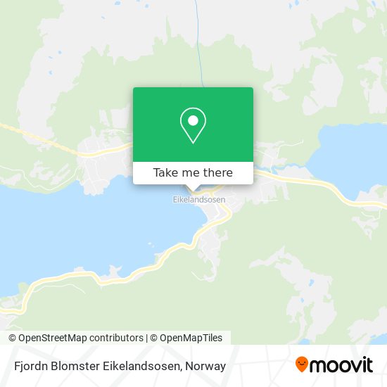 Fjordn Blomster Eikelandsosen map