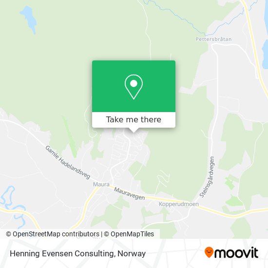 Henning Evensen Consulting map