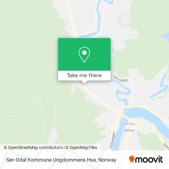 Sør-Odal Kommune Ungdommens Hus map