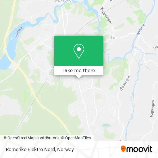 Romerike Elektro Nord map