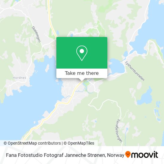 Fana Fotostudio Fotograf Janneche Strønen map
