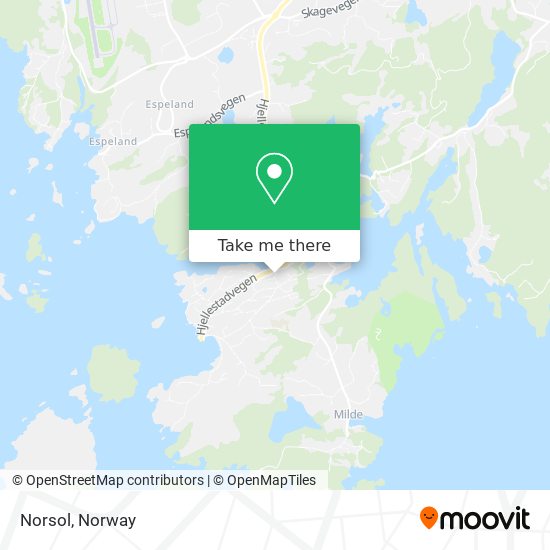 Norsol map