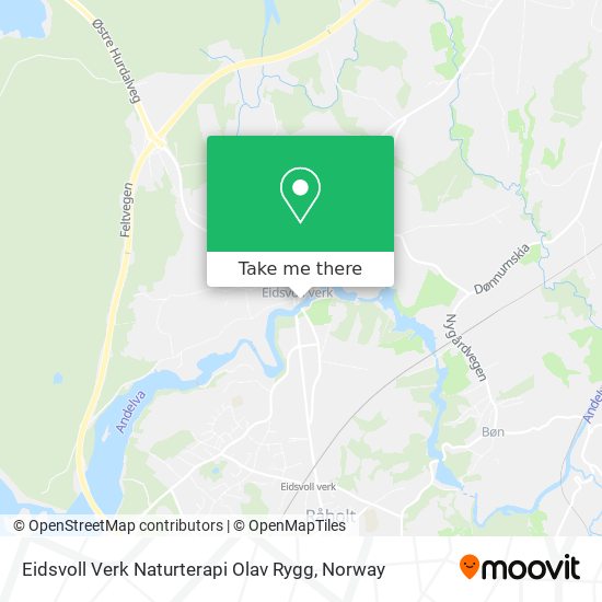Eidsvoll Verk Naturterapi Olav Rygg map