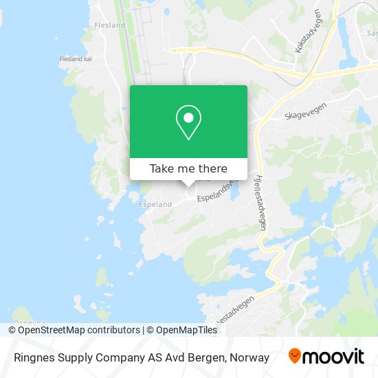 Ringnes Supply Company AS Avd Bergen map