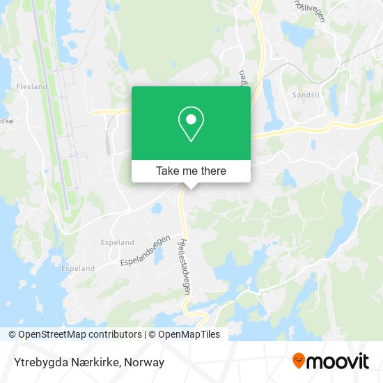 Ytrebygda Nærkirke map