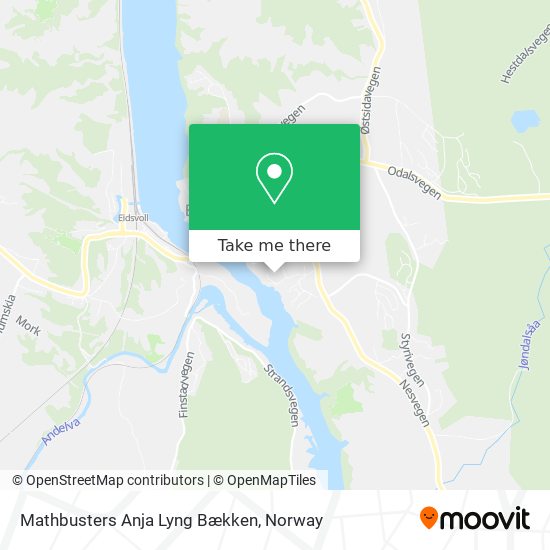 Mathbusters Anja Lyng Bækken map