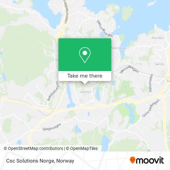 Csc Solutions Norge map