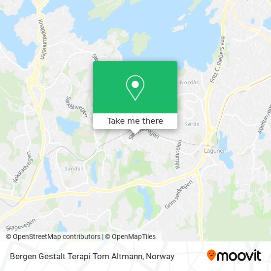 Bergen Gestalt Terapi Tom Altmann map