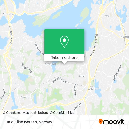 Turid Elise Iversen map