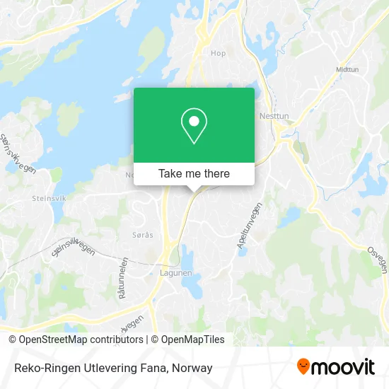 Reko-Ringen Utlevering Fana map