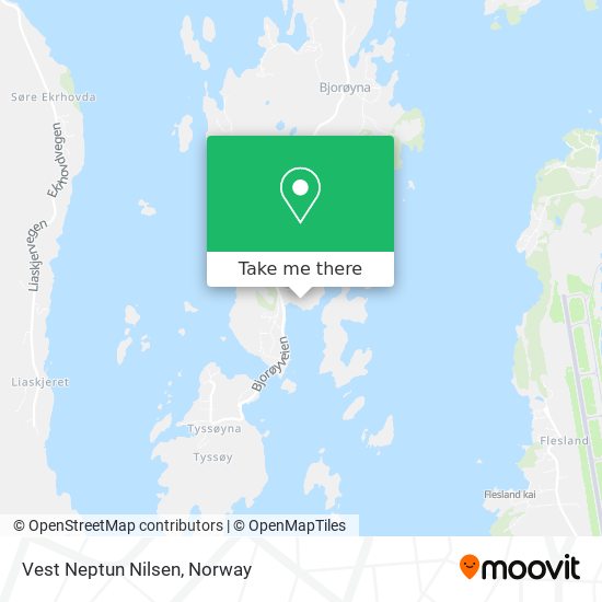 Vest Neptun Nilsen map