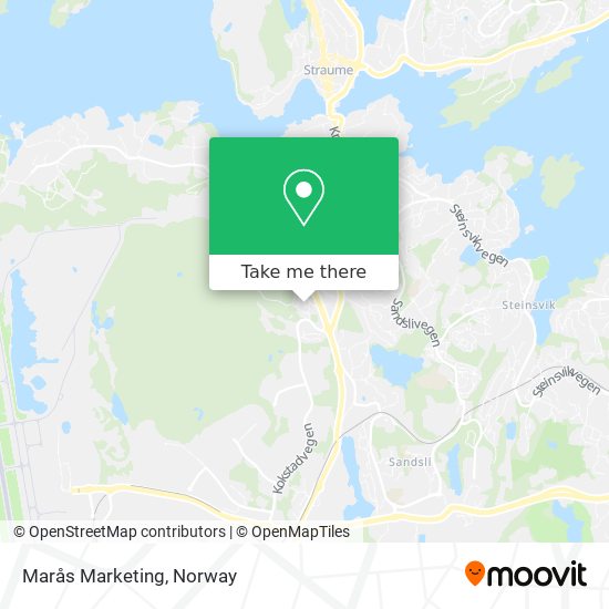 Marås Marketing map