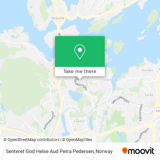 Senteret God Helse Aud Petra Pedersen map