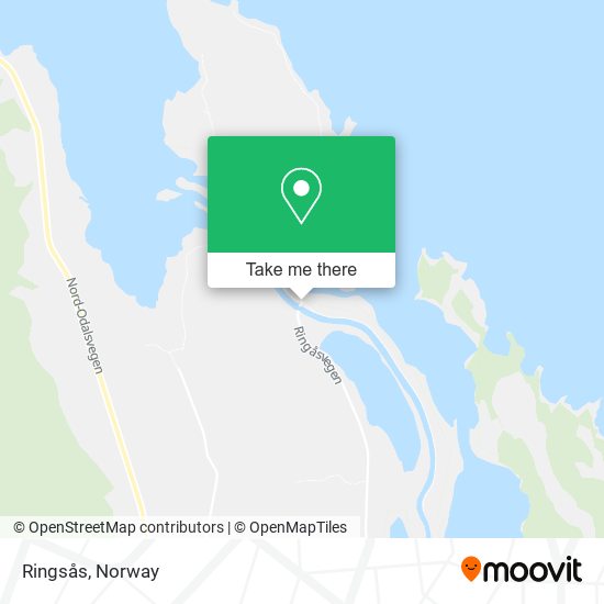 Ringsås map