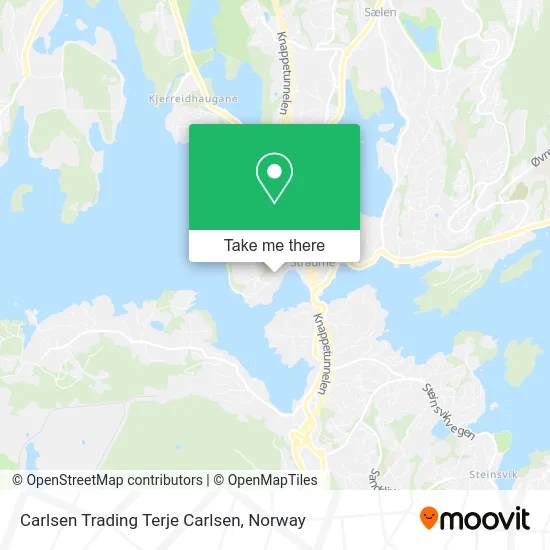 Carlsen Trading Terje Carlsen map
