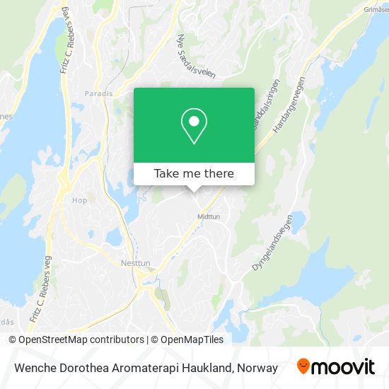 Wenche Dorothea Aromaterapi Haukland map