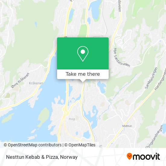 Nesttun Kebab & Pizza map