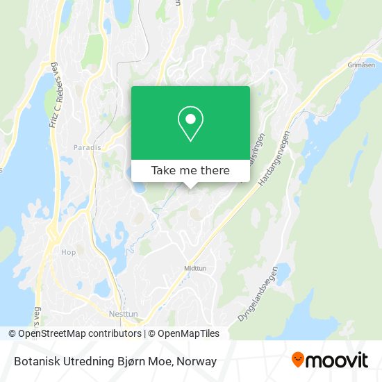 Botanisk Utredning Bjørn Moe map
