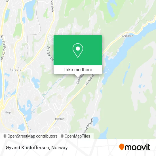 Øyvind Kristoffersen map