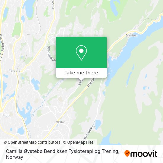 Camilla Øvstebø Bendiksen Fysioterapi og Trening map