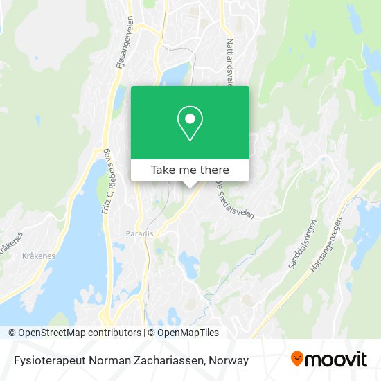 Fysioterapeut Norman Zachariassen map