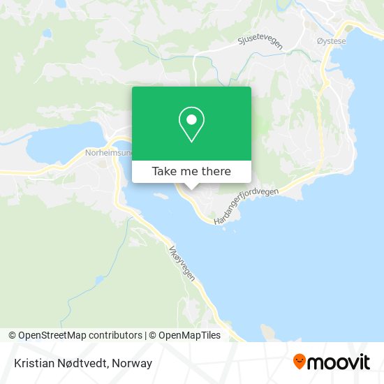 Kristian Nødtvedt map