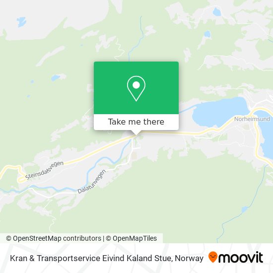 Kran & Transportservice Eivind Kaland Stue map