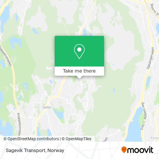 Sagevik Transport map