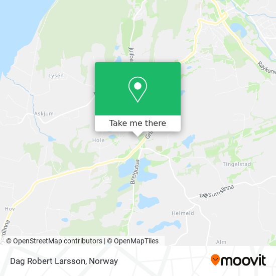 Dag Robert Larsson map