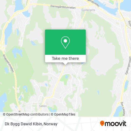 Dk Bygg Dawid Kibin map