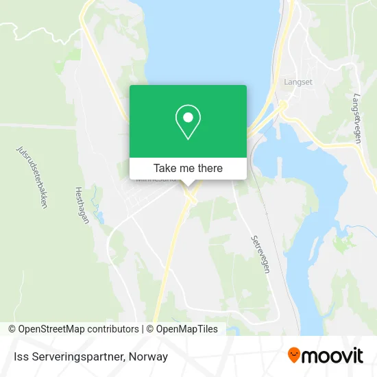 Iss Serveringspartner map