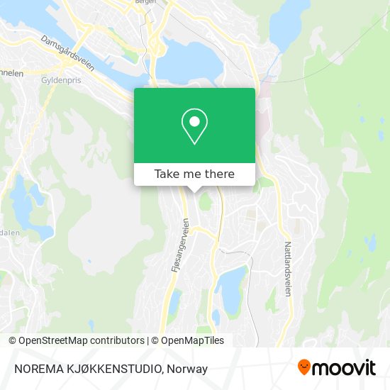 NOREMA KJØKKENSTUDIO map