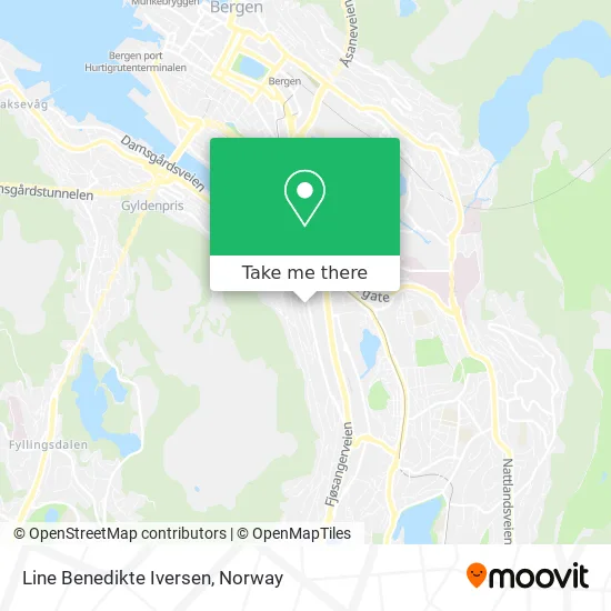 Line Benedikte Iversen map