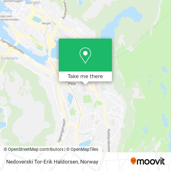 Nedoverski Tor-Erik Haldorsen map