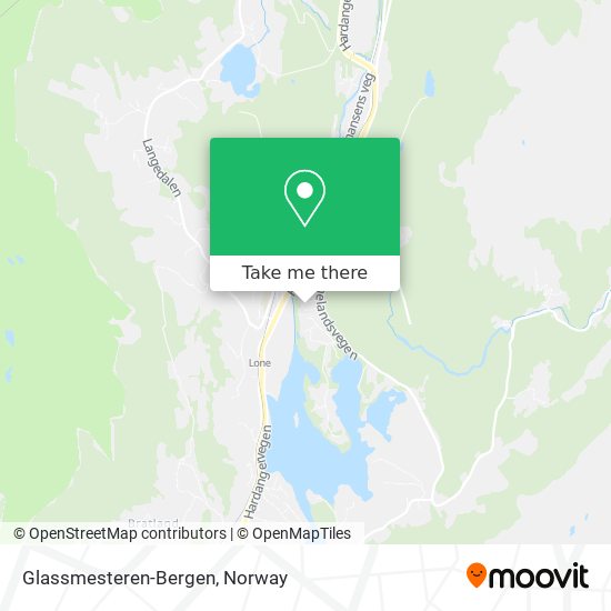 Glassmesteren-Bergen map