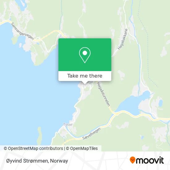 Øyvind Strømmen map