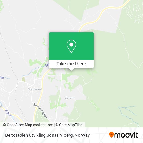 Beitostølen Utvikling Jonas Viberg map