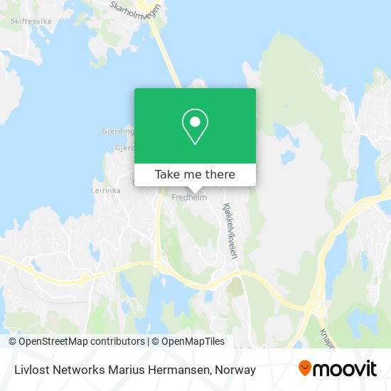 Livlost Networks Marius Hermansen map