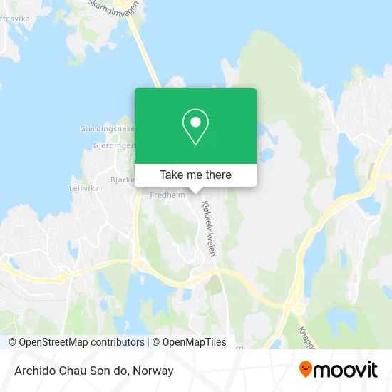 Archido Chau Son do map