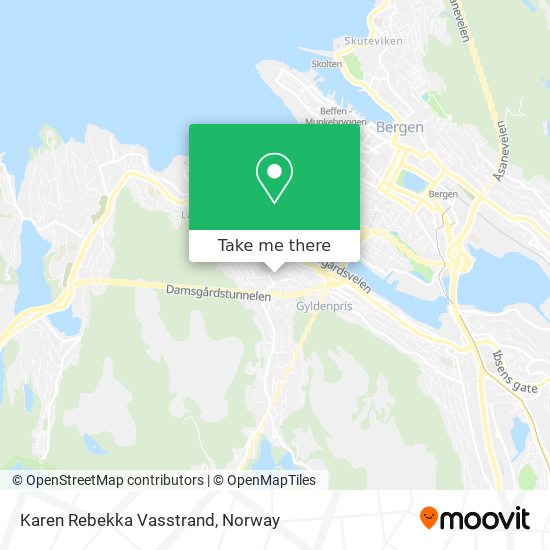 Karen Rebekka Vasstrand map