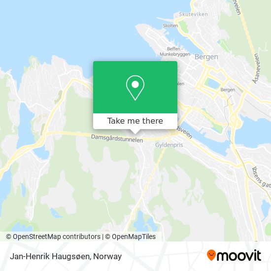 Jan-Henrik Haugsøen map