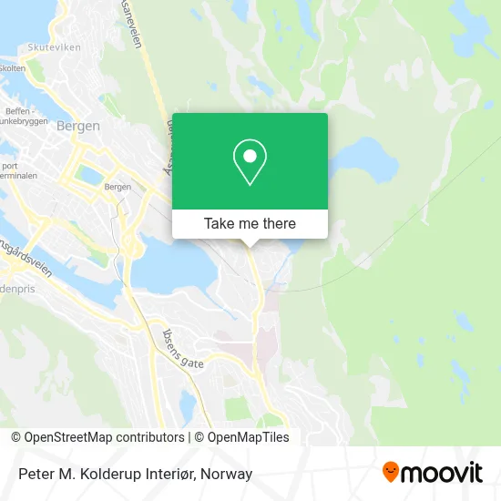 Peter M. Kolderup Interiør map