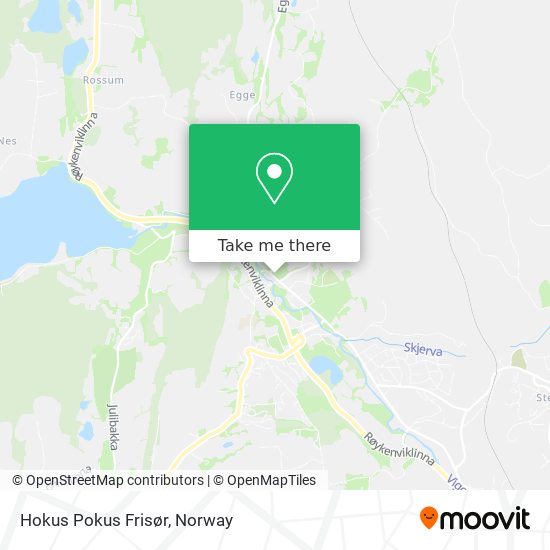 Hokus Pokus Frisør map