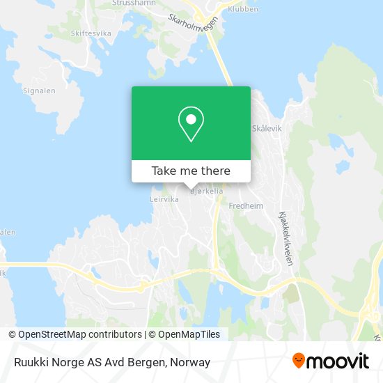 Ruukki Norge AS Avd Bergen map
