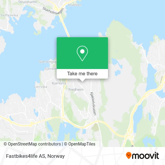 Fastbikes4life AS map