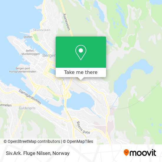 Siv.Ark. Fluge Nilsen map