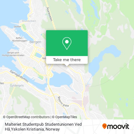 Malteriet Studentpub Studentunionen Ved Hã¸Yskolen Kristiania map
