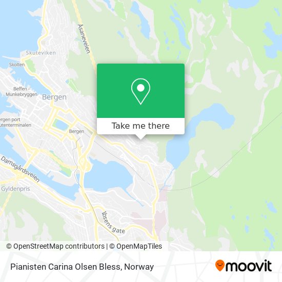 Pianisten Carina Olsen Bless map