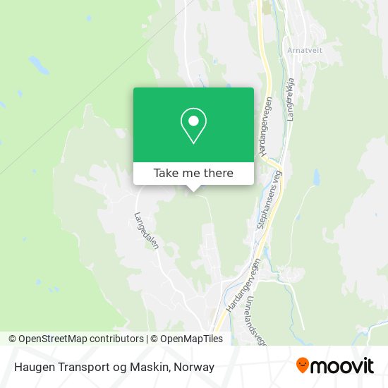 Haugen Transport og Maskin map