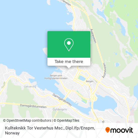 Kullteknikk Tor Vesterhus Msc., Dipl.Ifp / Enspm map